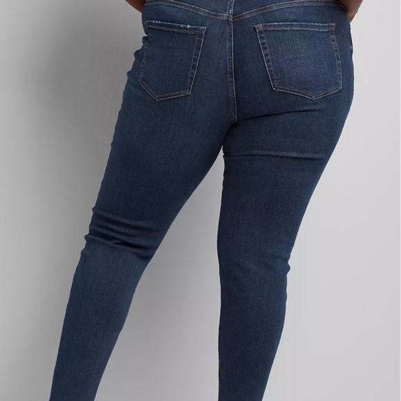 Lane Bryant Flex Magic Signature Fit Mid-Rise Skinny Jeans Size 16 - Picture 4 of 16
